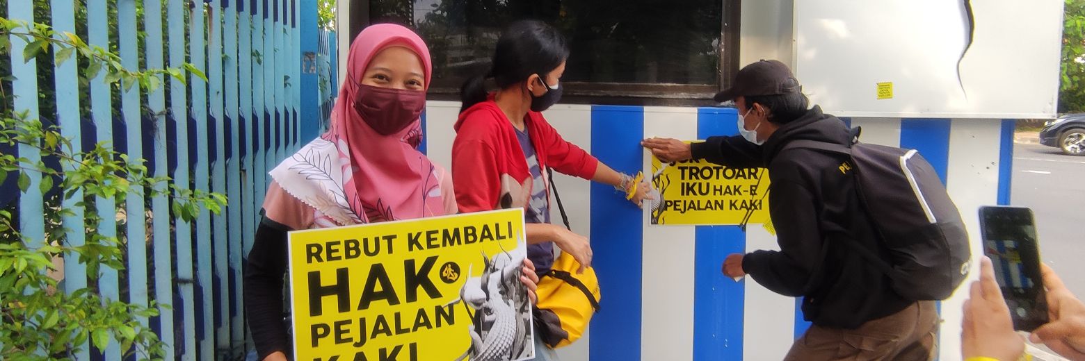 Koalisi Pejalan Kaki Surabaya banner