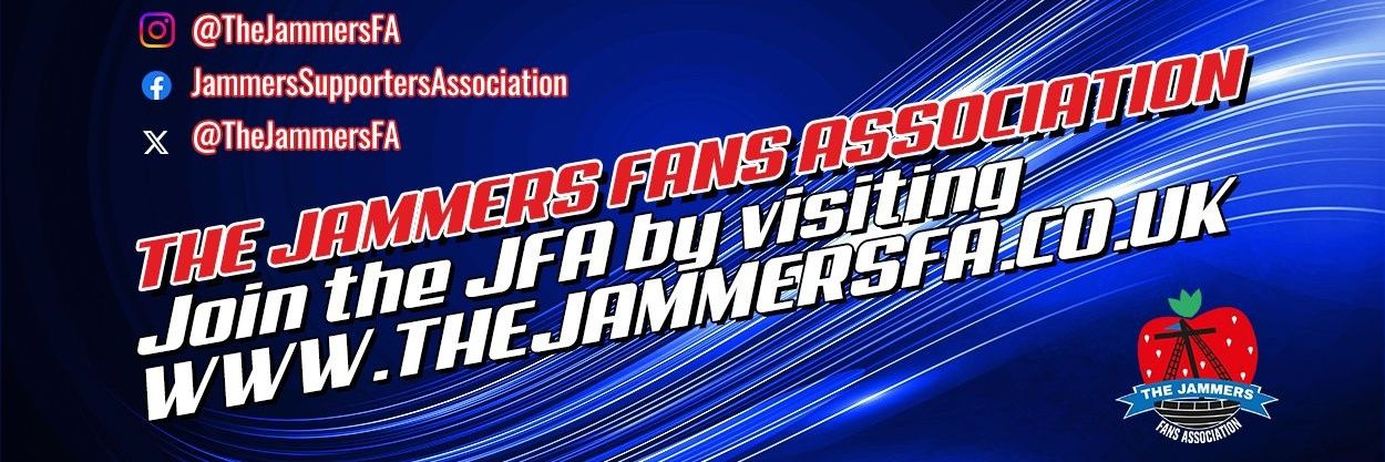 The Jammers Fans Association's banner