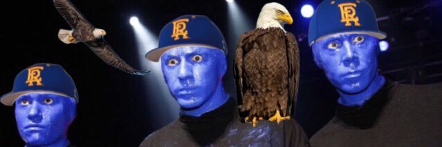 Blue Man Group banner