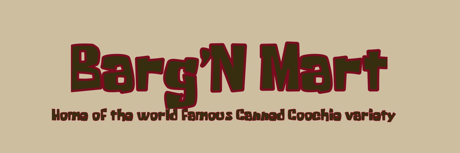 Barg'n Mart's banner