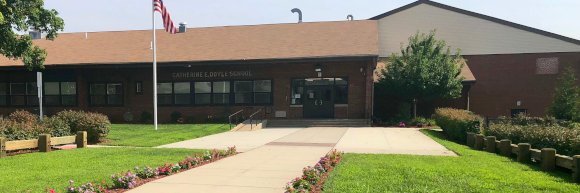 Doyle School W-R banner