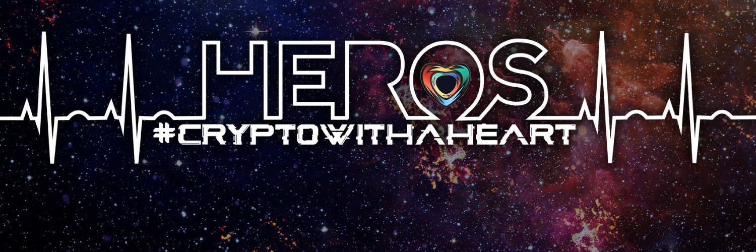 HEROS | Crypto with a Heart banner