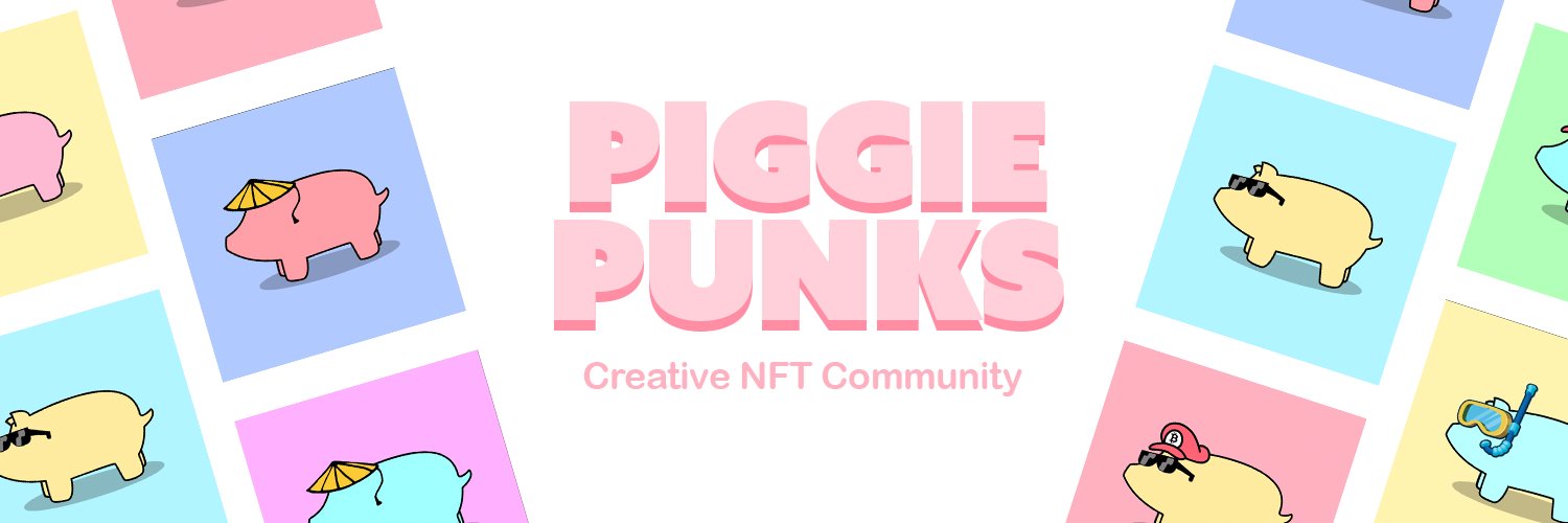 PIGGIE PUNKS NFT banner