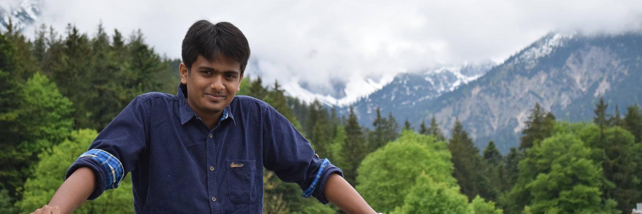 mitheshraju's profile banner image