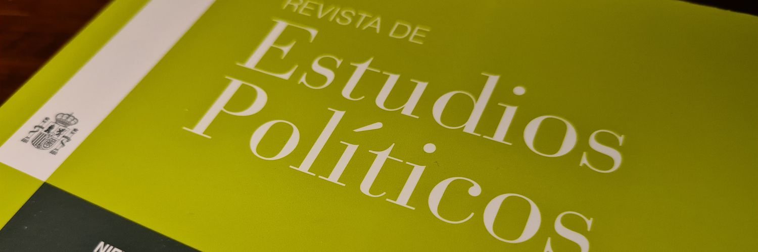 Revista de Estudios Políticos banner