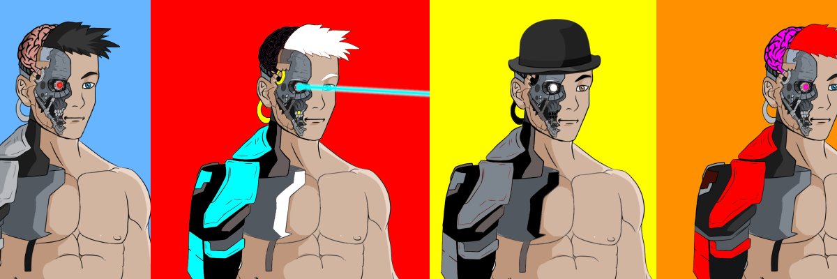 Super Cyborgs banner