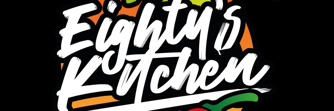Eighty’s kitchen banner