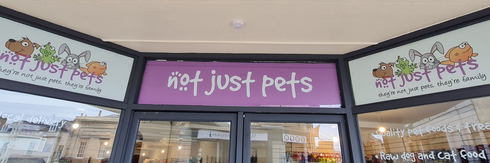 Not Just Pets banner