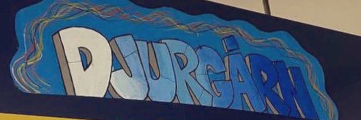 Blåränder banner