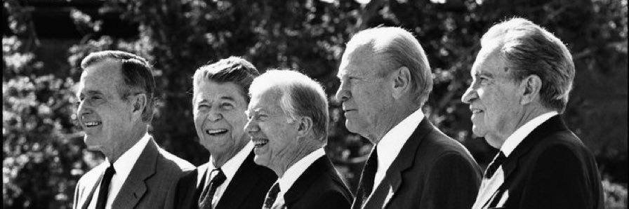 U.S. politicians doing normal shit banner