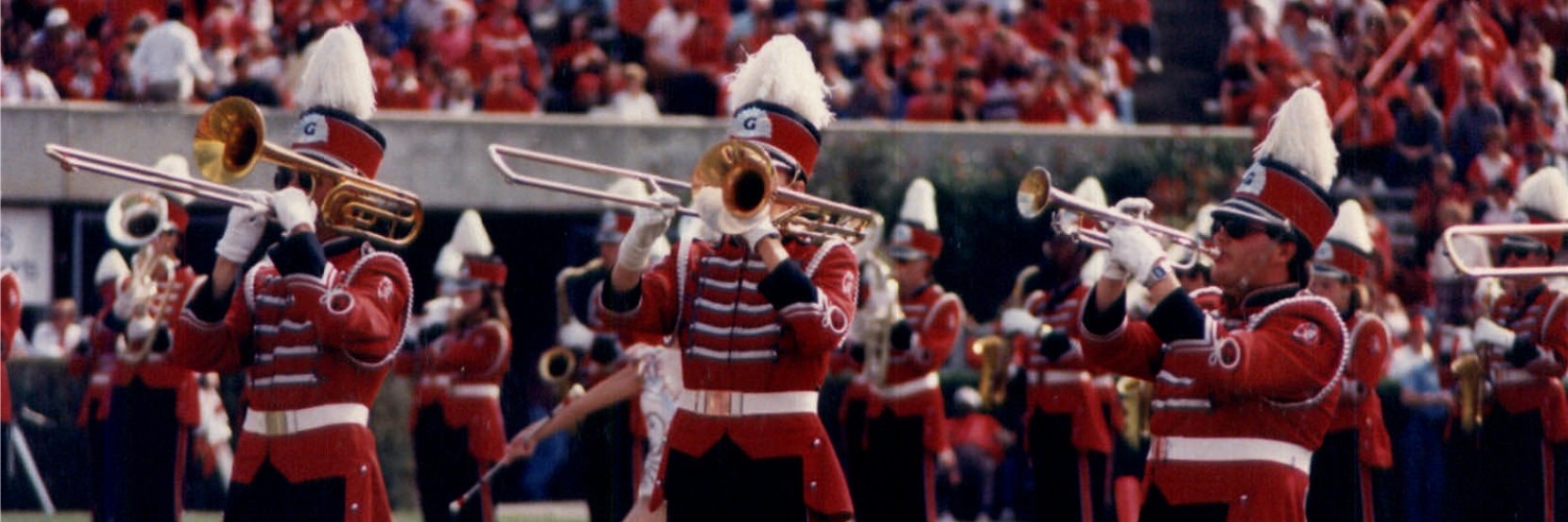 UGA Redcoat Band Alumni banner