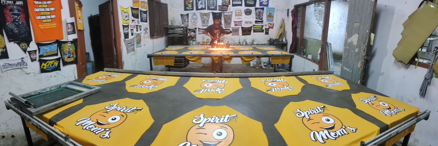 suck brain screenprinting banner