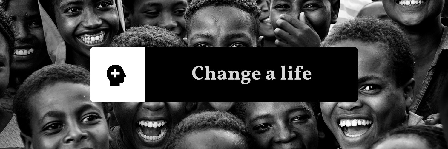 changealife's profile banner image