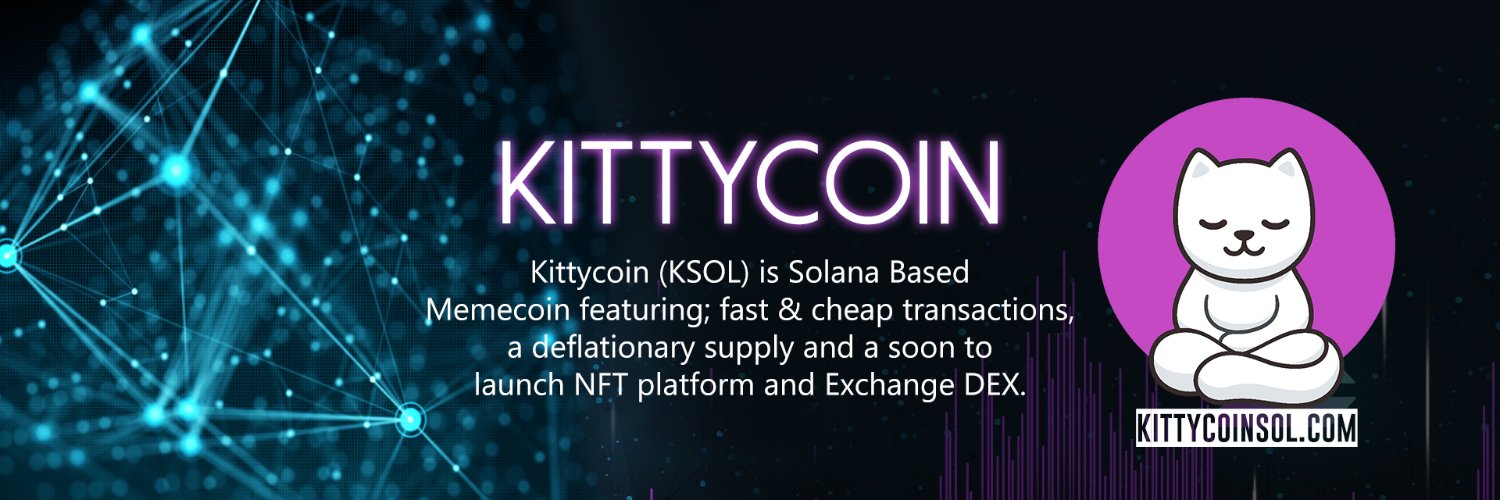 Kittycoin (KSOL) banner