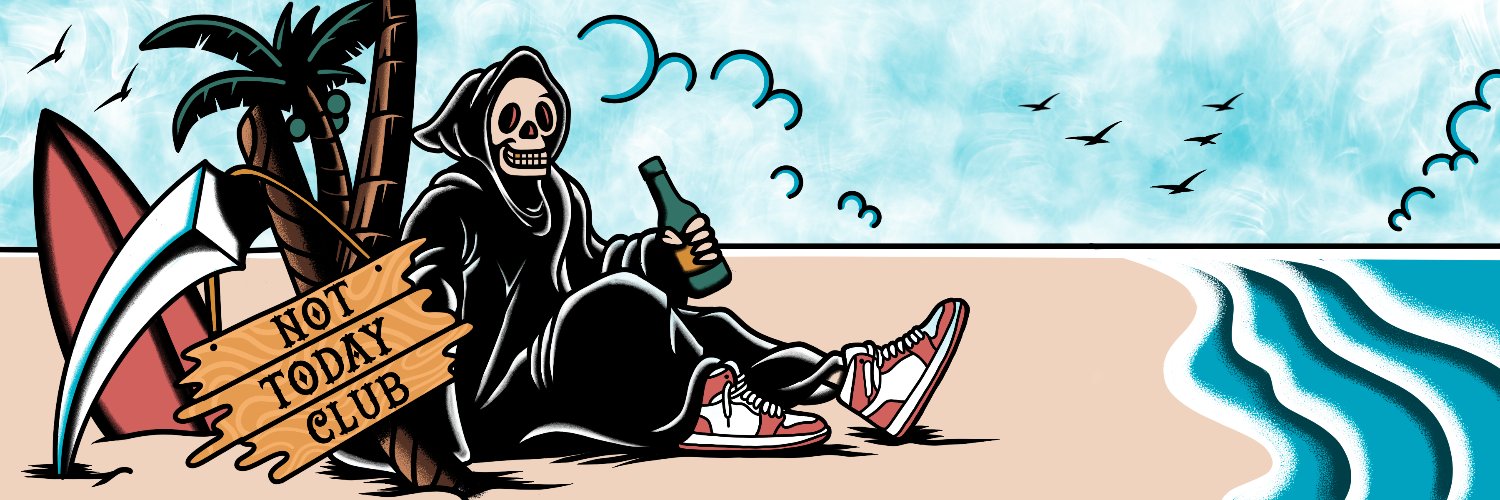 Not Today Club banner