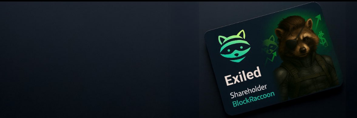 exiled 🦝 banner
