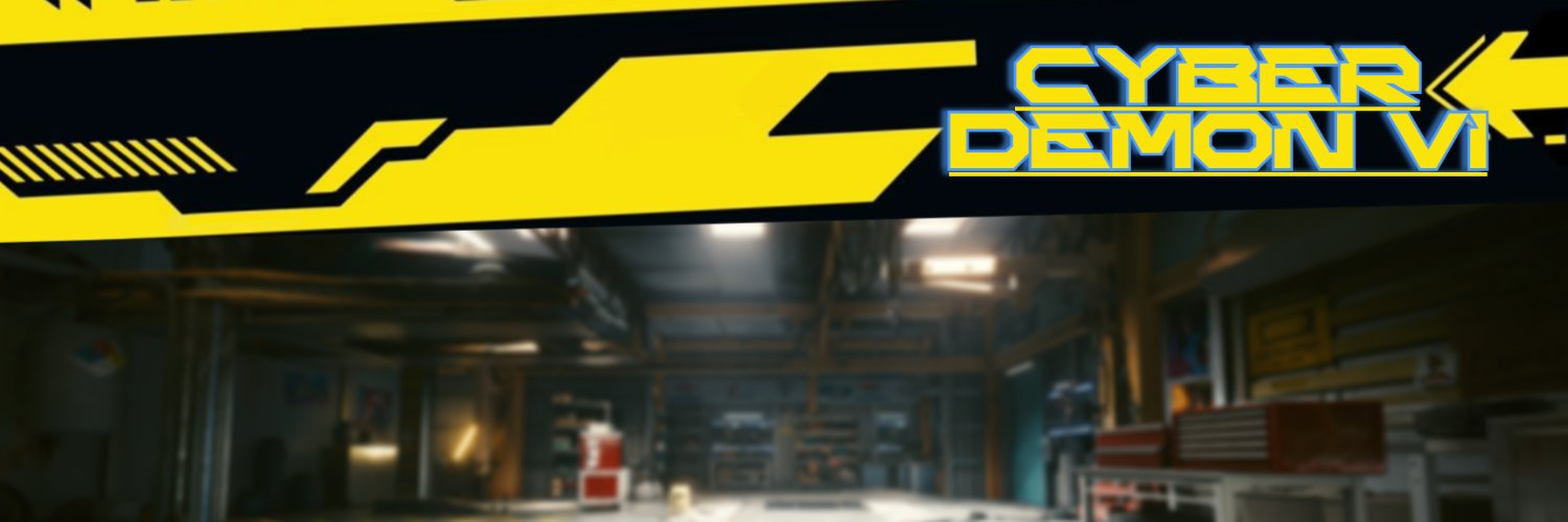 ⚙️ VI 😈 CYBERDEMON VTUBER banner