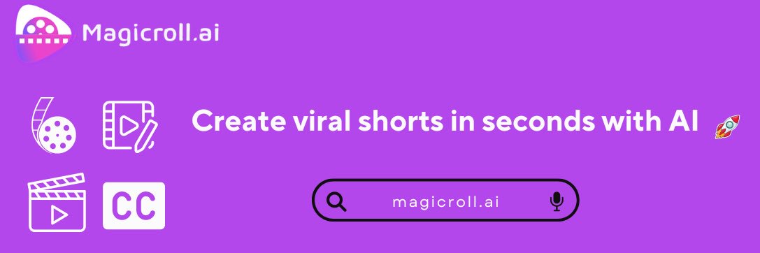 Magicroll.ai banner