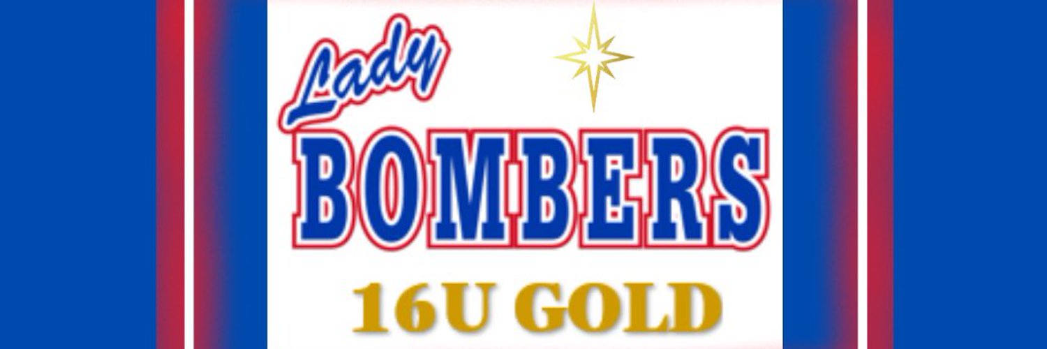 Clearwater Lady Bombers 16u Gold Profile Banner