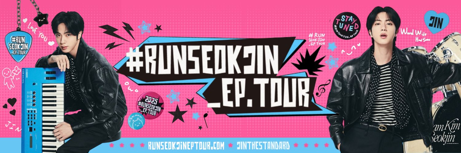 Nine_RunSeokjin_Ep. Tour ⚡ + PTD LIVE OUT NOW's banner