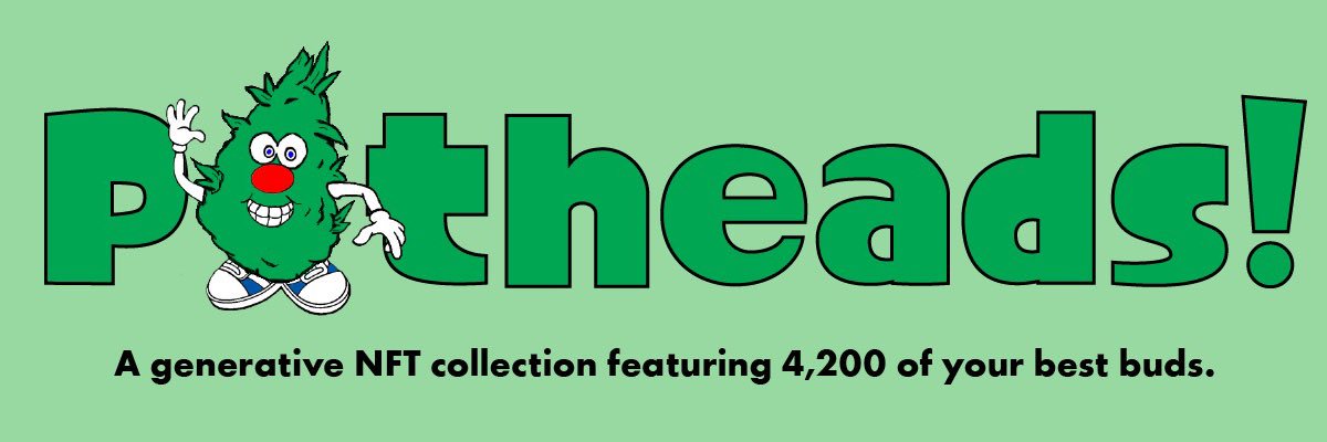 Potheads NFT | 41,100 Jpegs on Solana banner