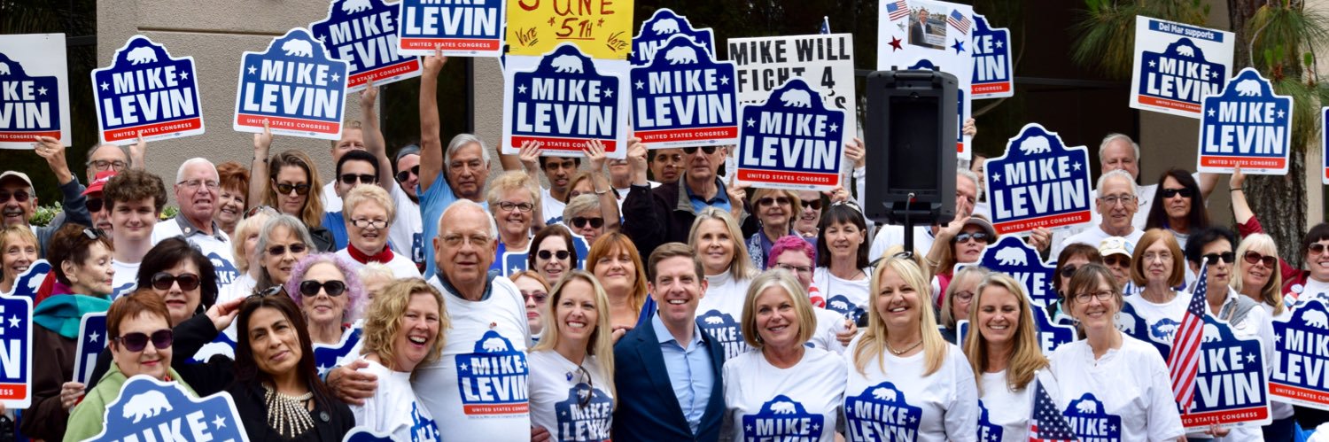 Mike Levin's banner