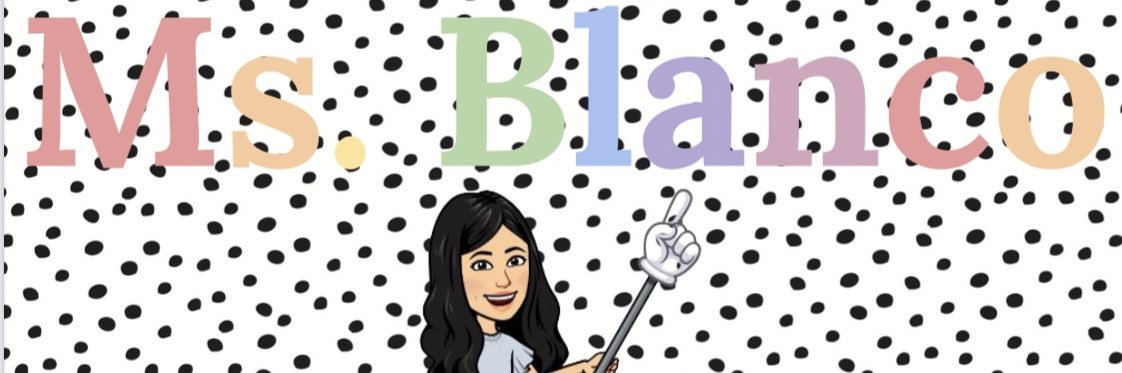 Ms. Blanco banner