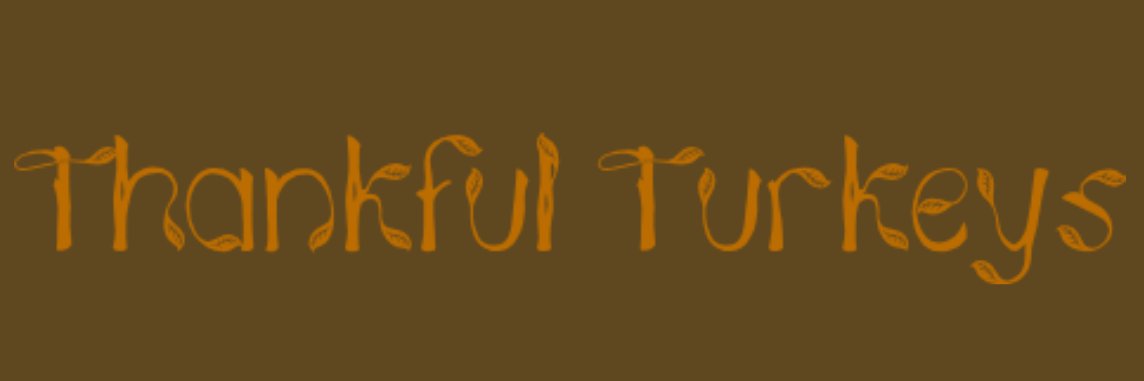 Thankful Turkeys NFT banner