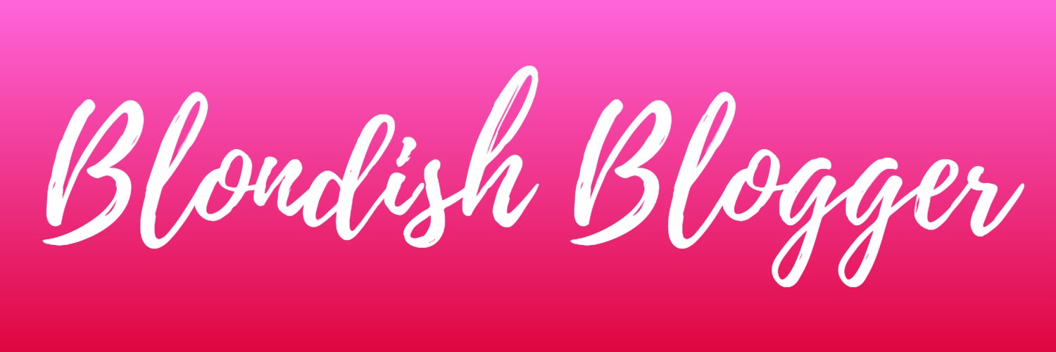 BlondishBlogger's profile banner image