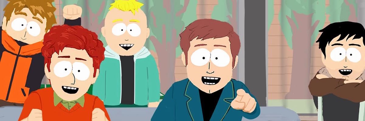 South Park Future. Kyman/Cartyle Fancomic's banner
