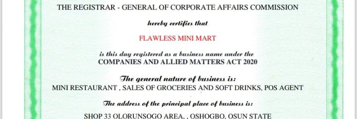 Flawless Mini Mart's banner