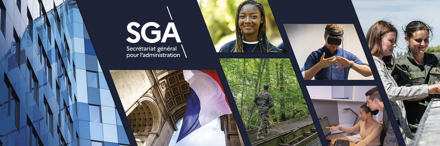 SGA du ministère des Armées's banner