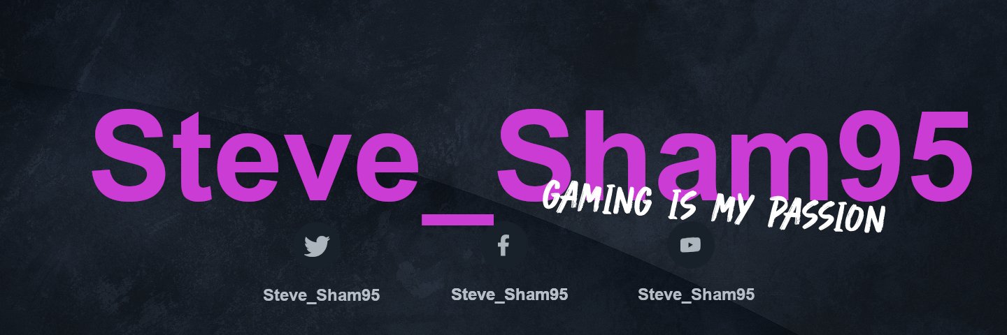 STEVE_SHAM95's profile banner image