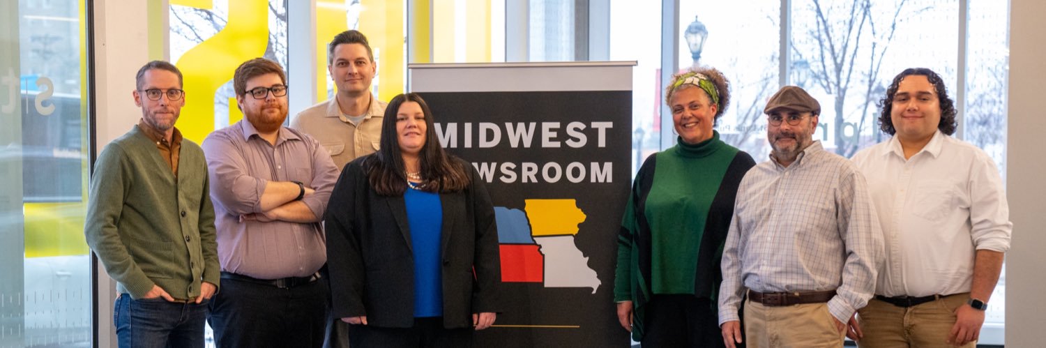 The Midwest Newsroom's banner