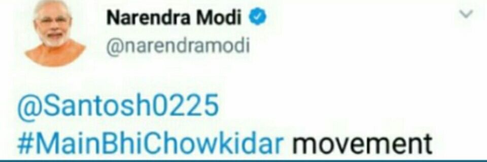 Chowkidar S G's banner