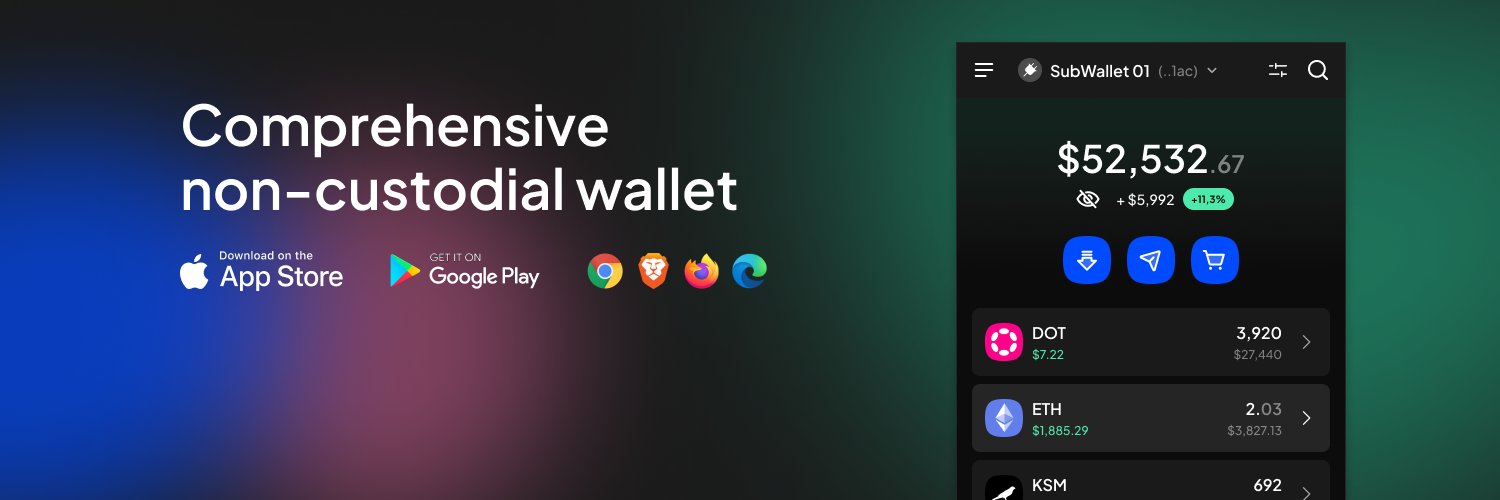SubWallet's banner