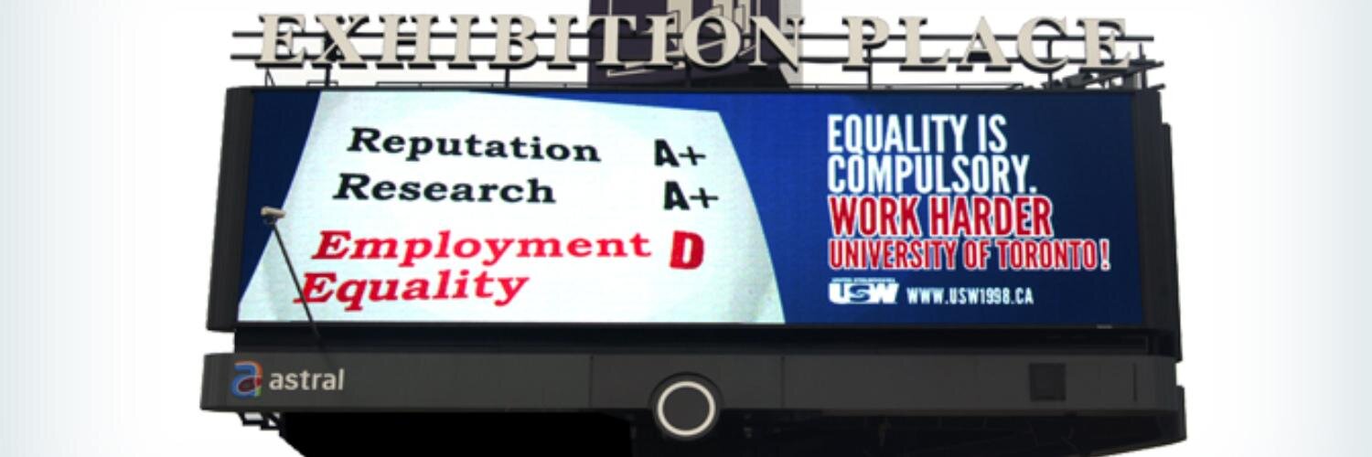 United Steelworkers Local 1998 banner