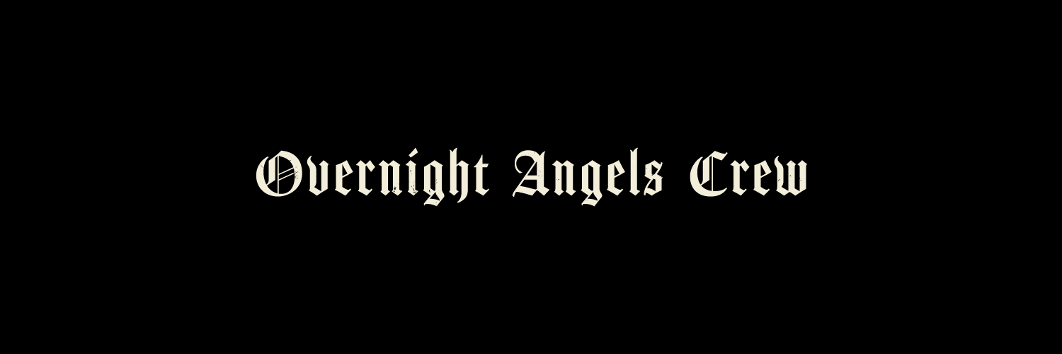 Overnight Angels Crew banner
