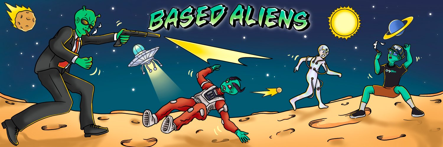 Based Aliens 🔺 banner