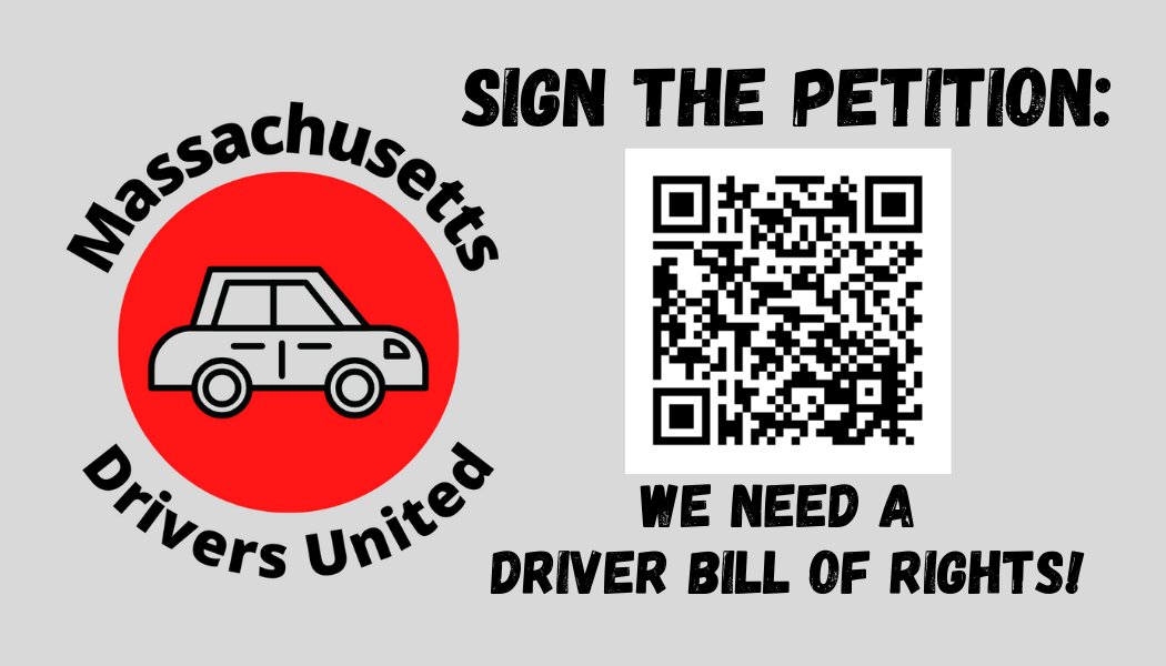 Massachusetts Drivers United banner