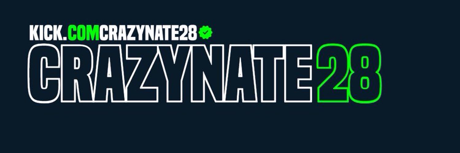 RG| CrazyNate28 live on KICK Profile Banner