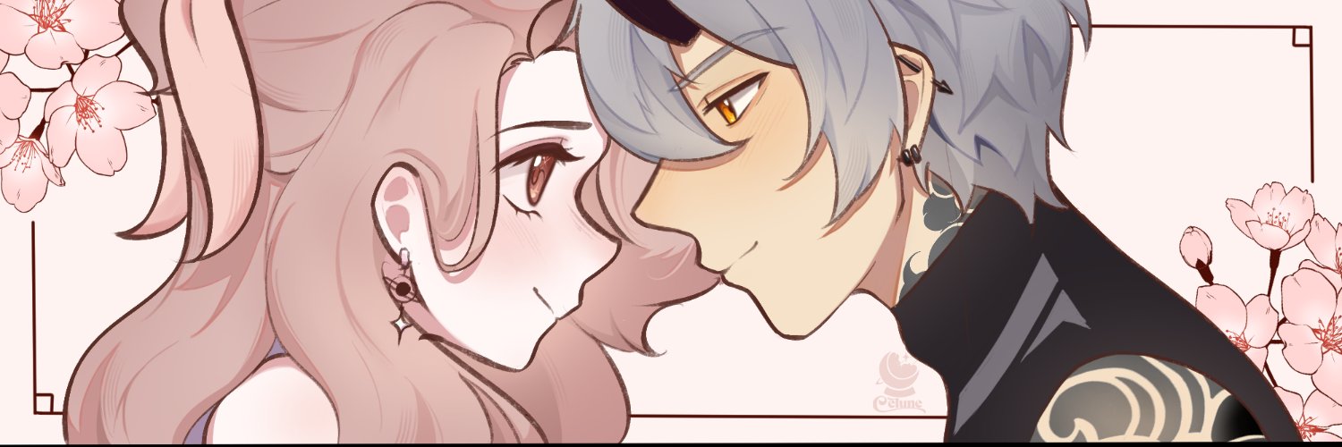 ࣪ ִֶָ☾. 𝐶𝑒𝑙𝑢𝑛𝑒 ࣪ ִֶָ☾. ( Comms Open ) 🧡👹 banner