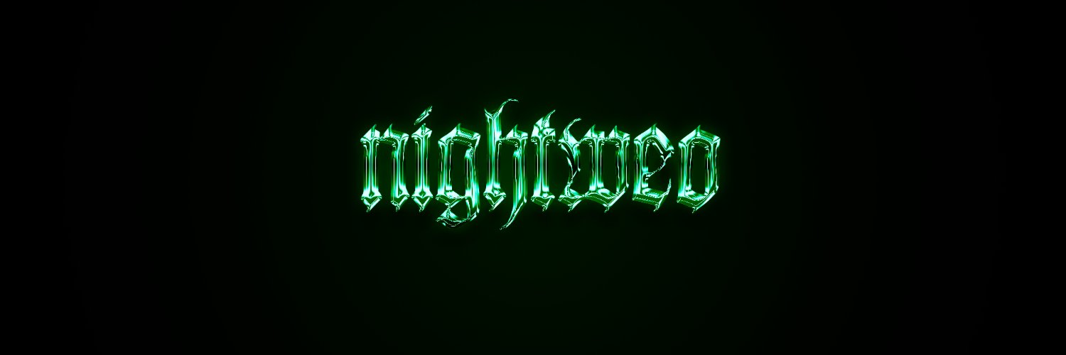 Twitter banner for @nightweo