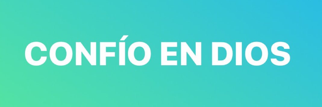 Confio_Dios's profile banner image