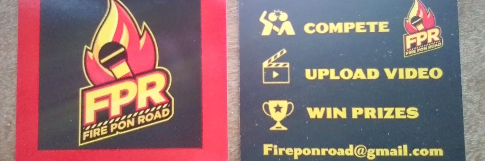 Fire Pon Road banner