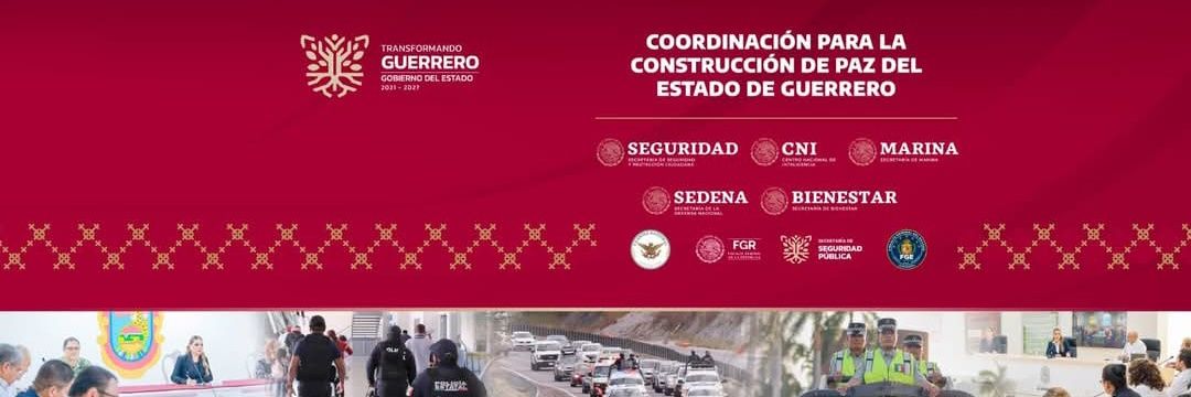 Coordinación para la Construcción de Paz Guerrero banner