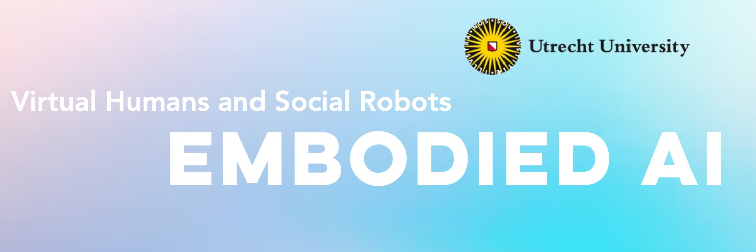 Embodied AI @ Utrecht University banner