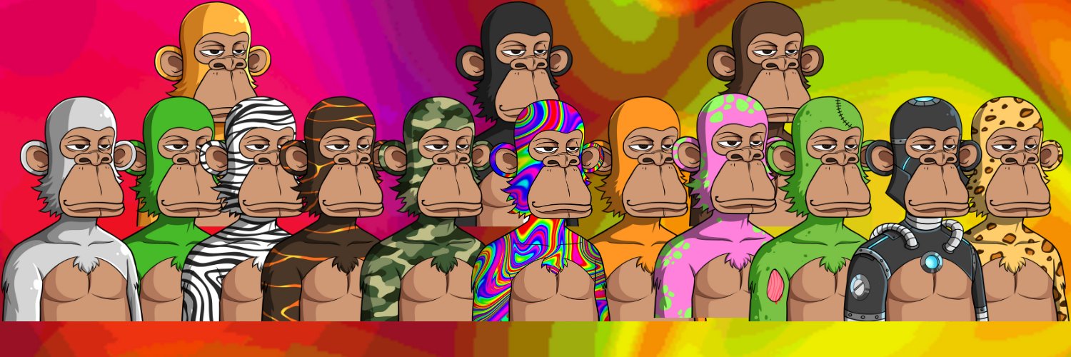 Trippy Apes Club Profile Banner