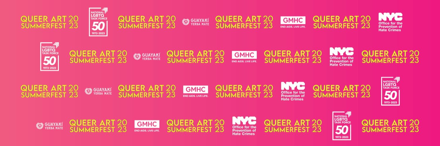 queerartfest's profile banner image