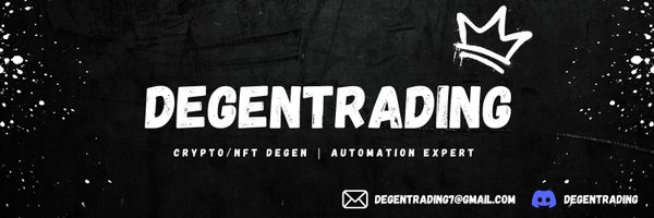 DegenTrading7 Profile Banner